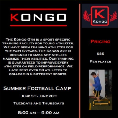 Farmington Football Camp